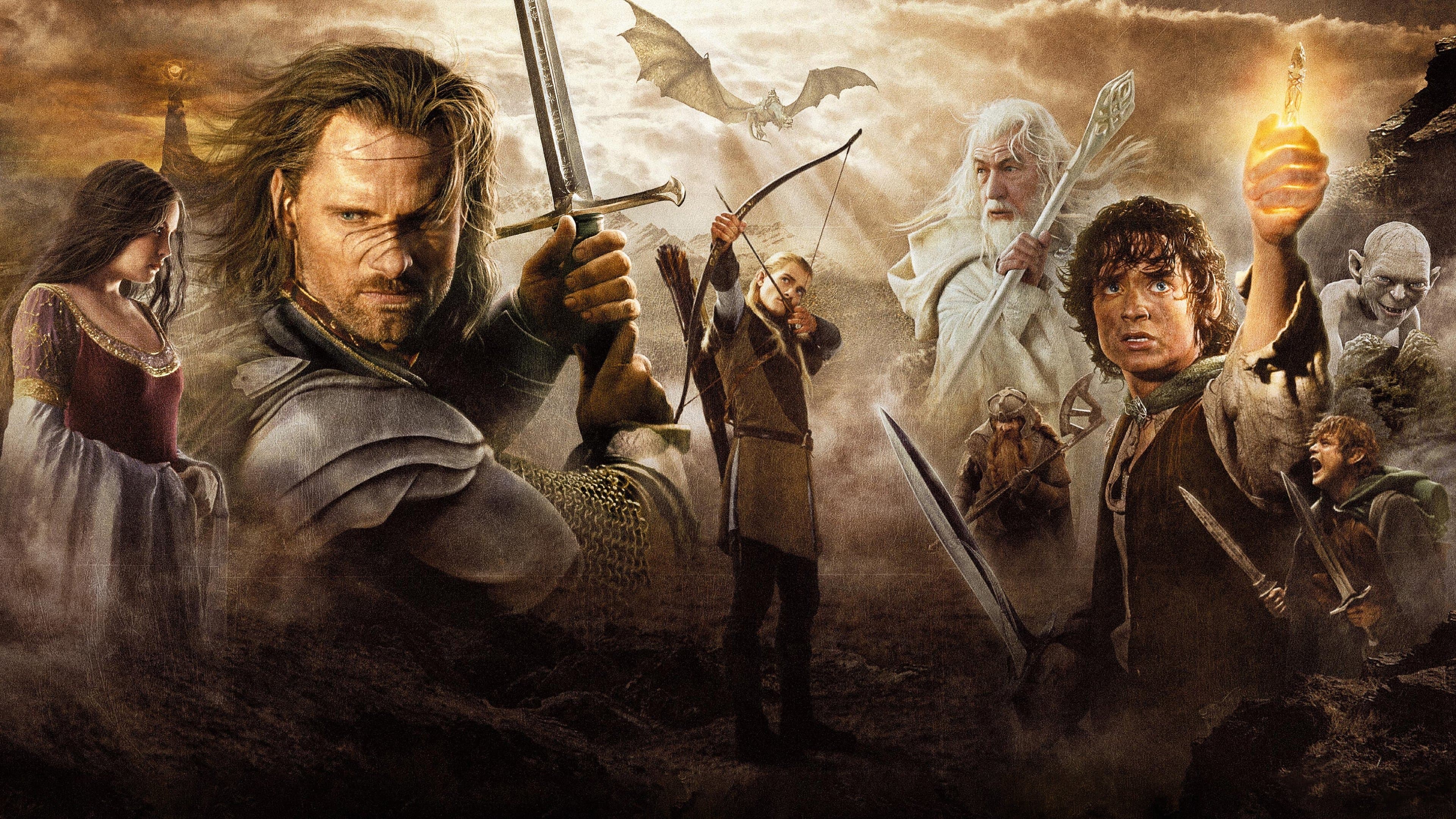 The Lord of the Rings: The Return of the King movie backdrop