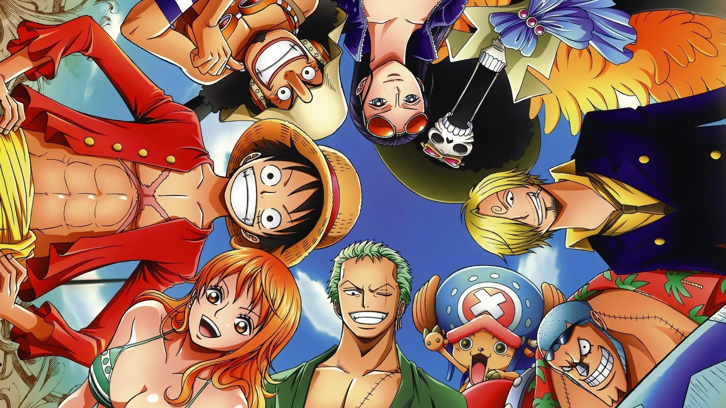 One Piece series backdrop