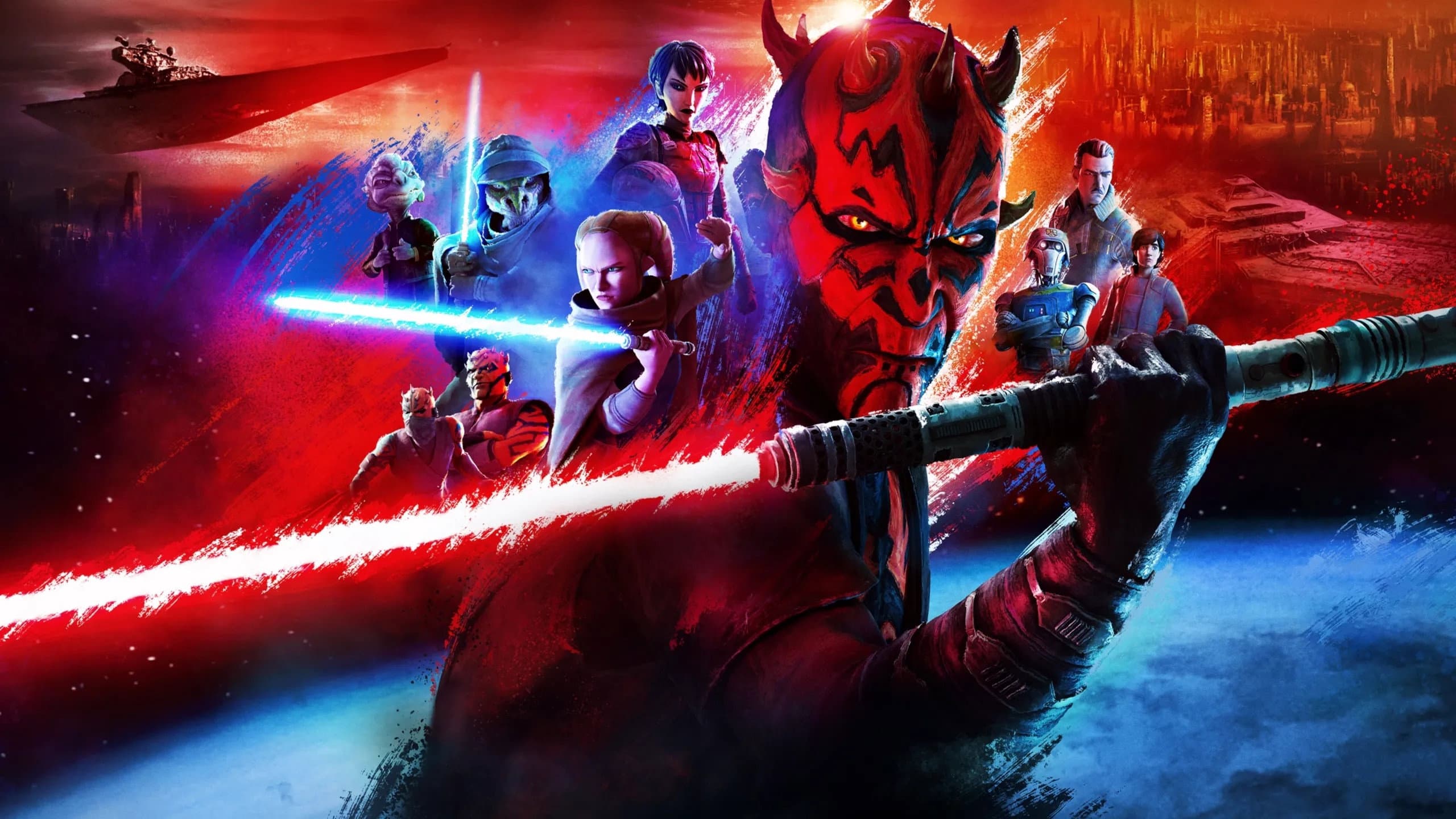 Star Wars: Maul - Shadow Lord series backdrop