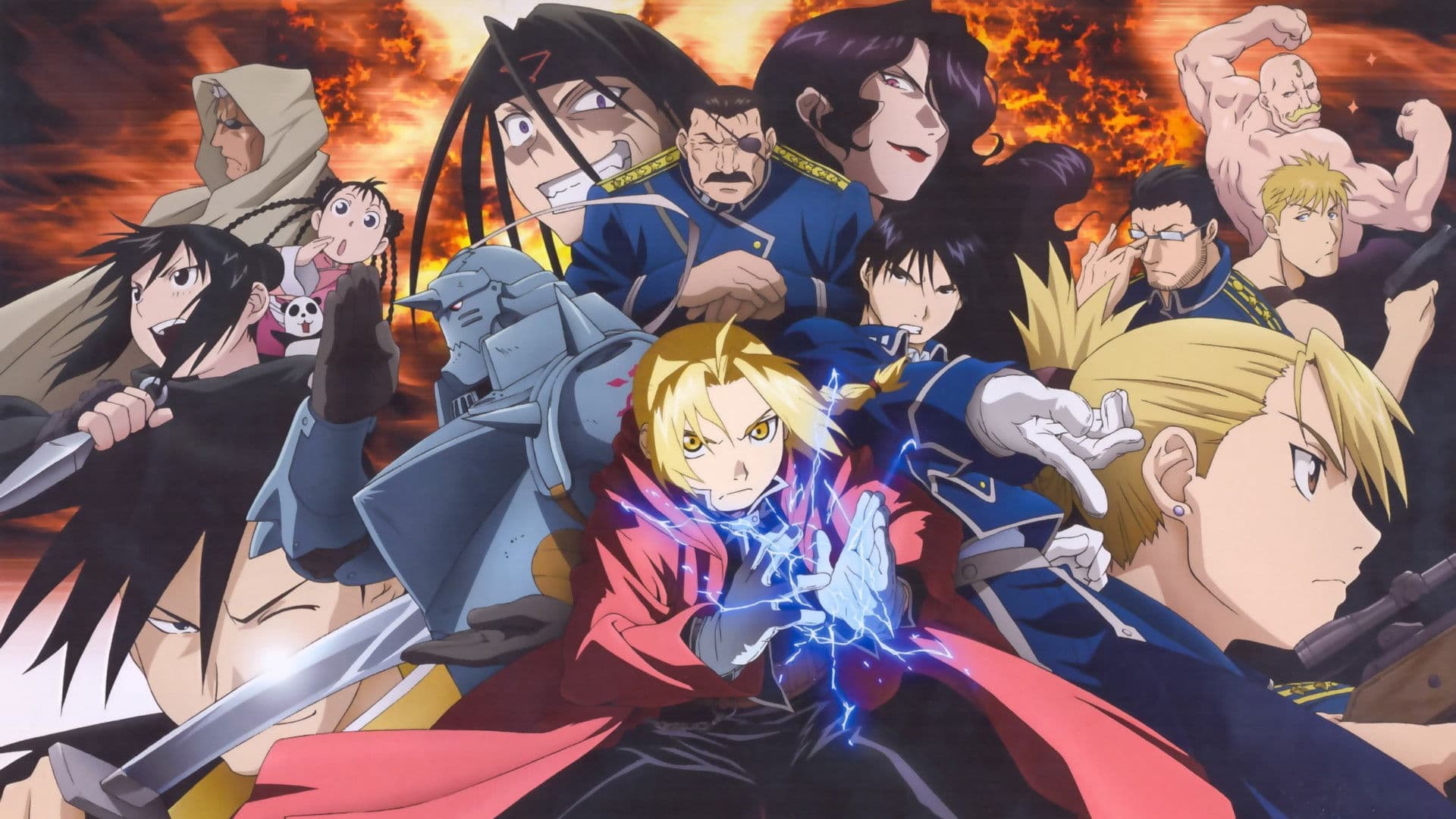Fullmetal Alchemist: Brotherhood series backdrop
