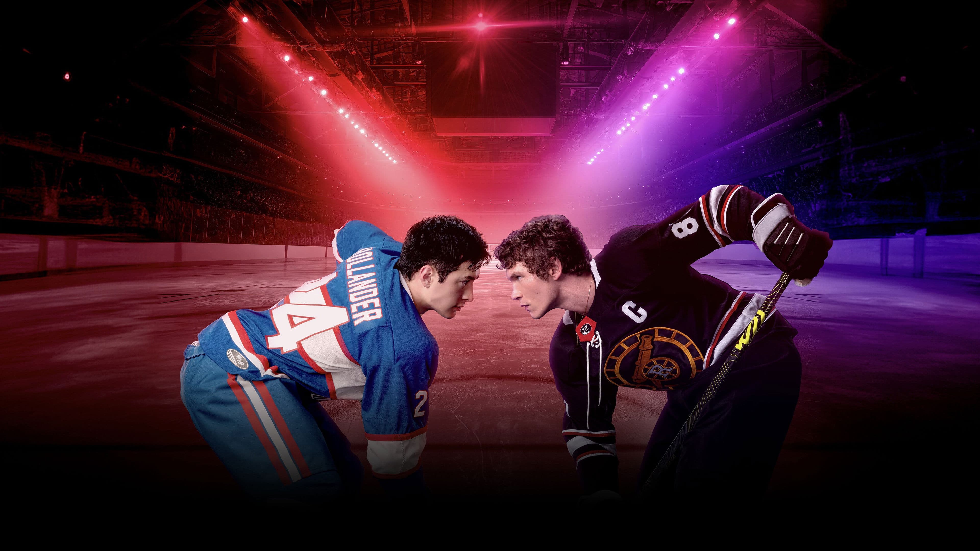 Heated Rivalry series backdrop