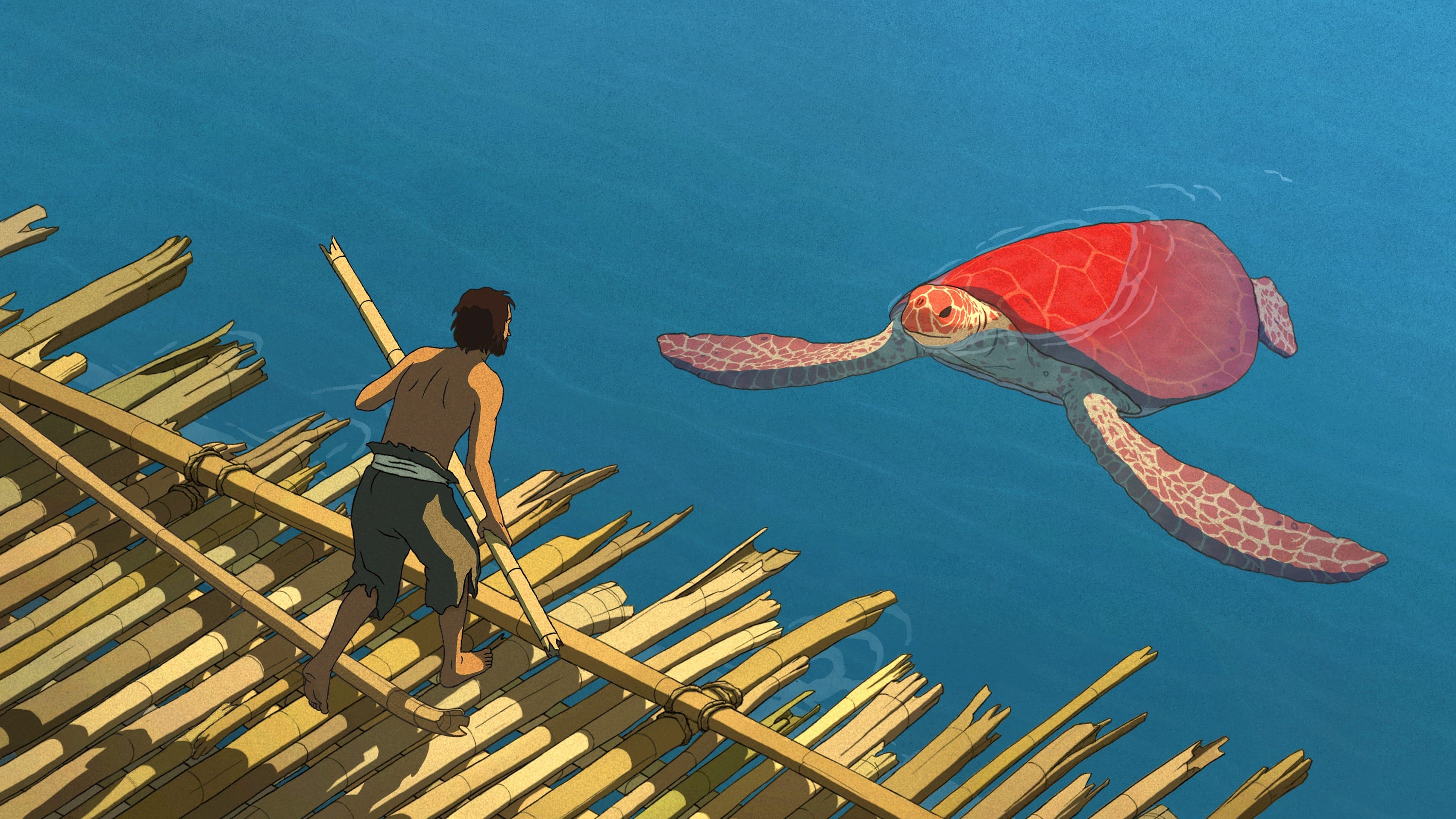 The Red Turtle movie backdrop