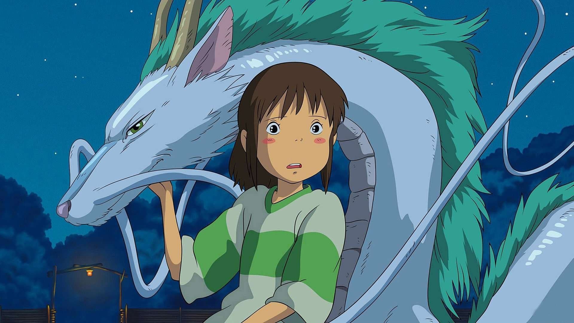 Spirited Away movie backdrop