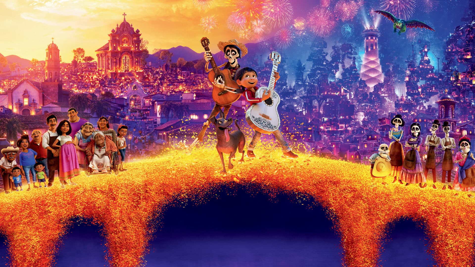 Coco movie backdrop
