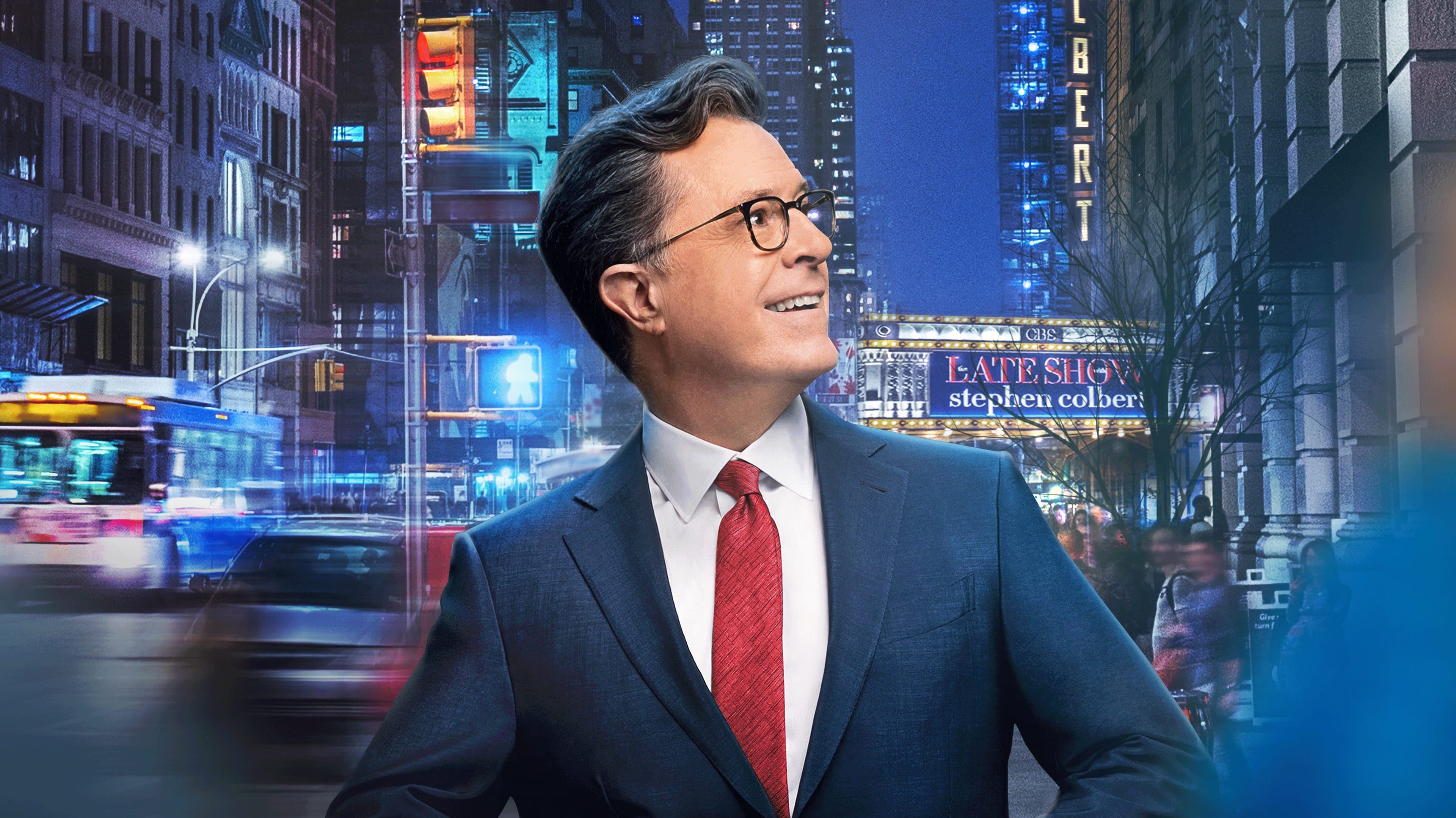 The Late Show with Stephen Colbert series backdrop