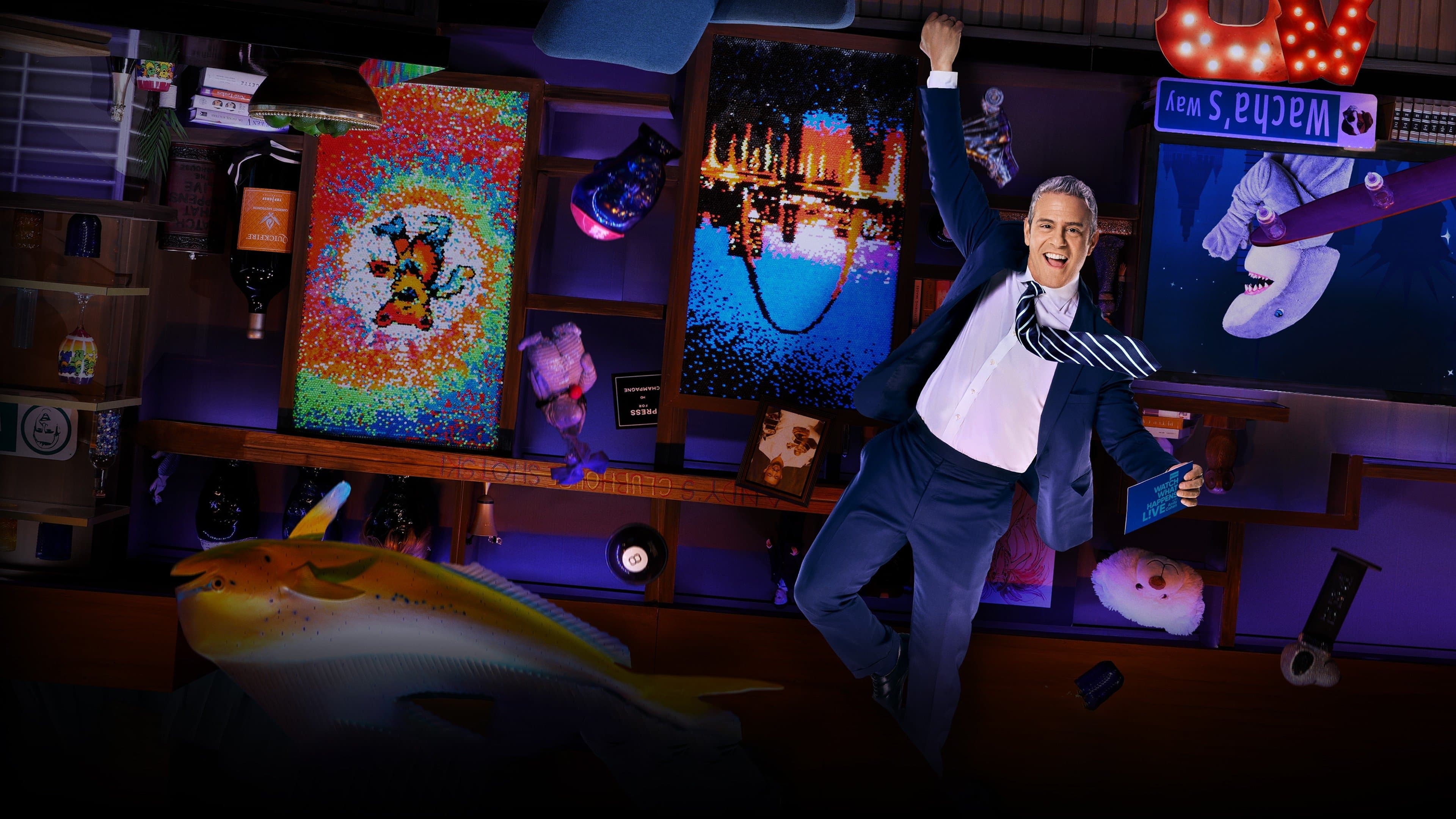 Watch What Happens Live with Andy Cohen series backdrop