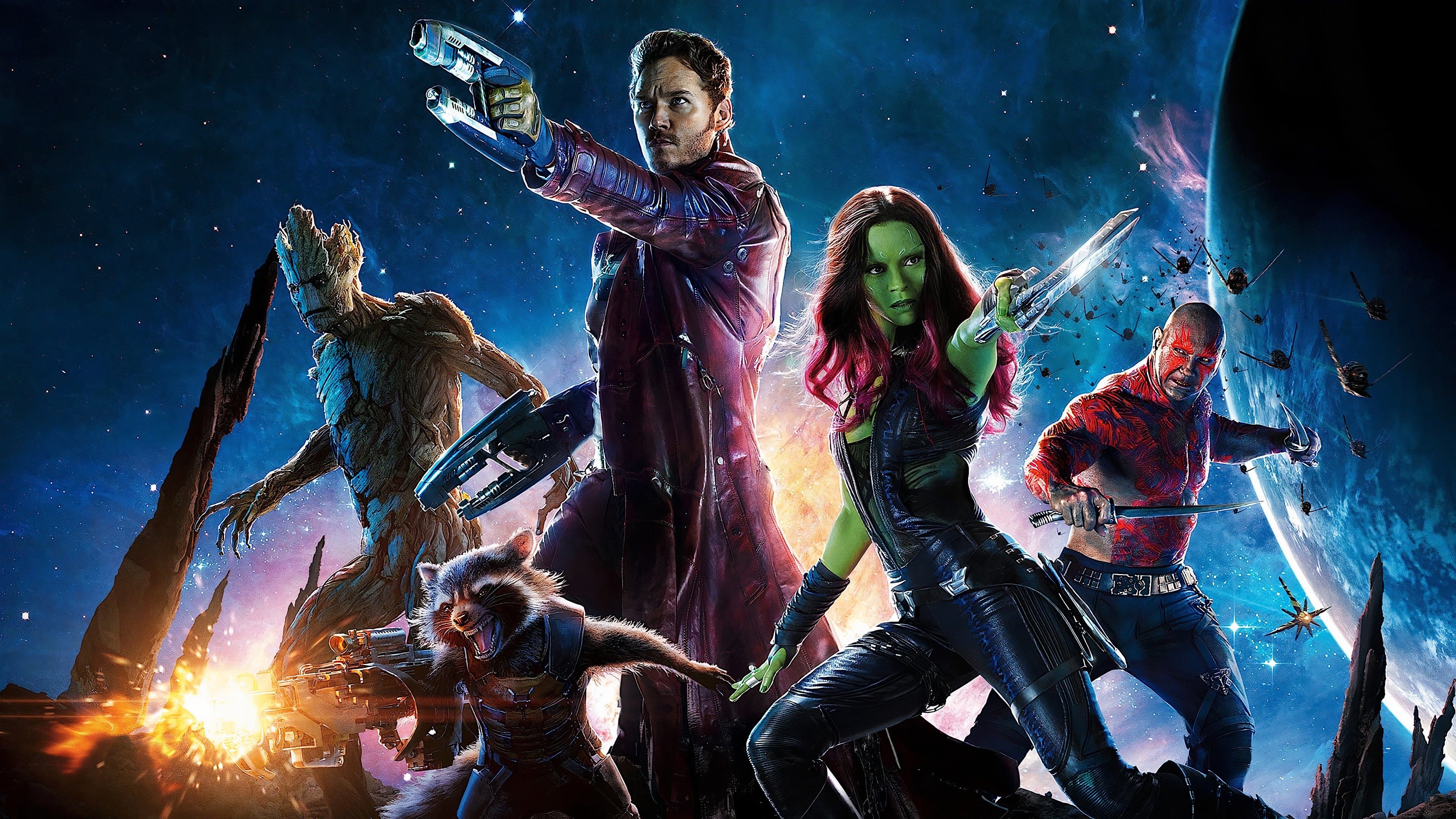 Guardians of the Galaxy movie backdrop