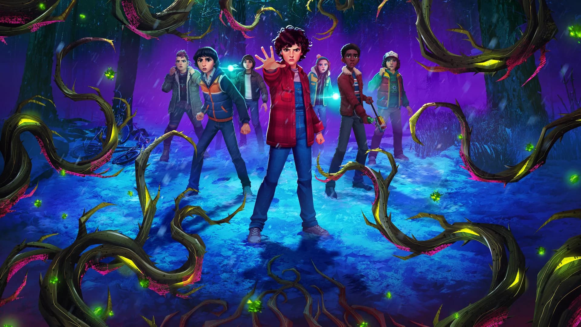 Stranger Things: Tales from '85 series backdrop