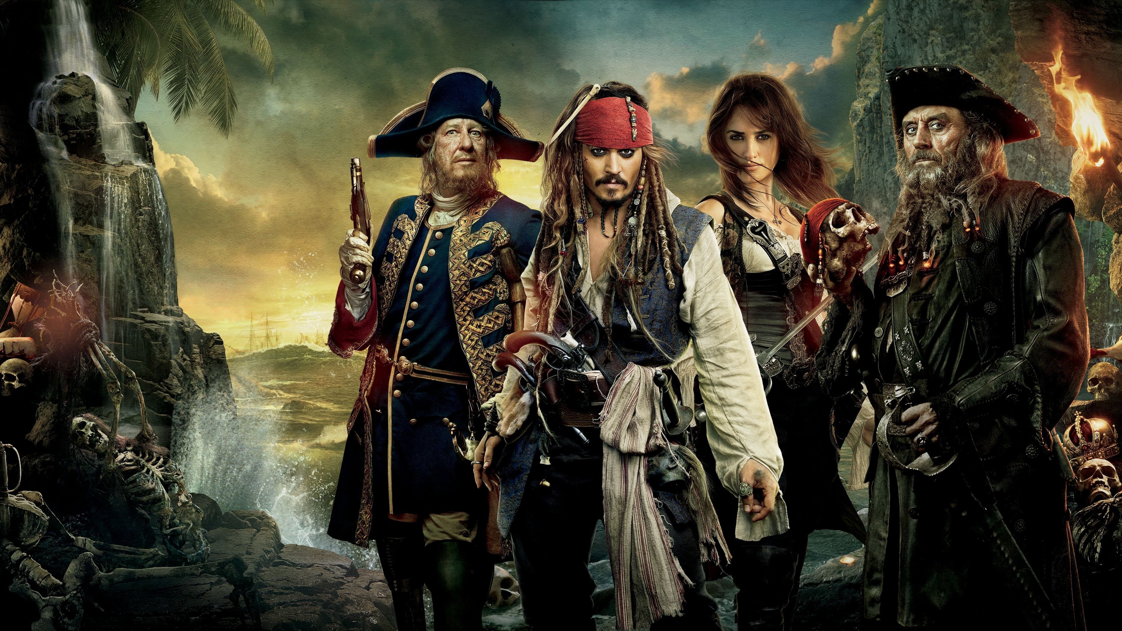 Pirates of the Caribbean: On Stranger Tides movie backdrop